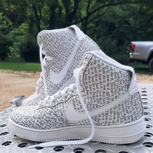 nike air force 1 just do it high top